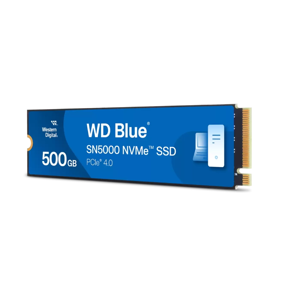 WD Internal SSD 500GB NVMe 2280 Blue (SN5000) view 3